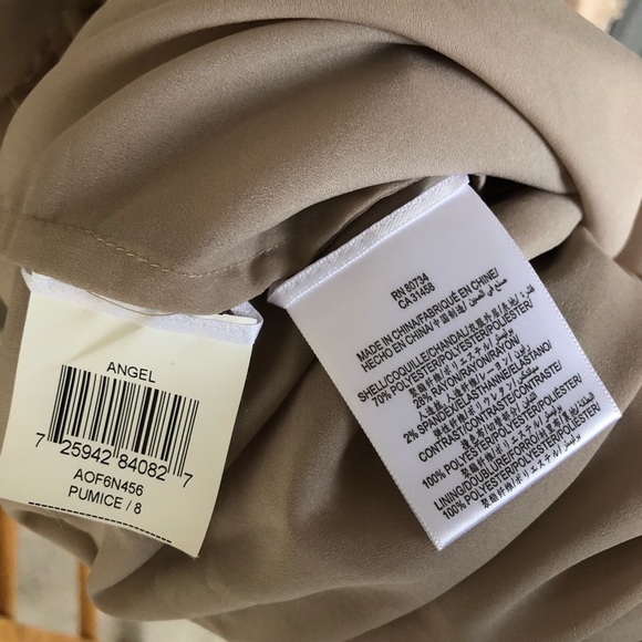 BCBG Angel Strapless Nude Dress Size 8 - Picture 6 of 8